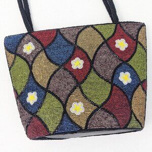 Handcrafted Beaded Colorful Purse